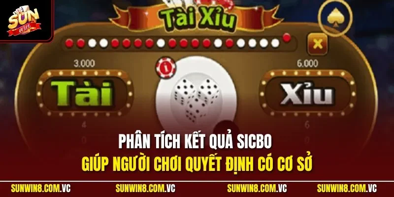 Soi Cầu Tài Xỉu Chuẩn | Giúp Người Chơi Nâng Cao Tỷ Lệ Thắng 2 Sunwin Phân tích kết quả Sicbo giúp người chơi quyết định có cơ sở