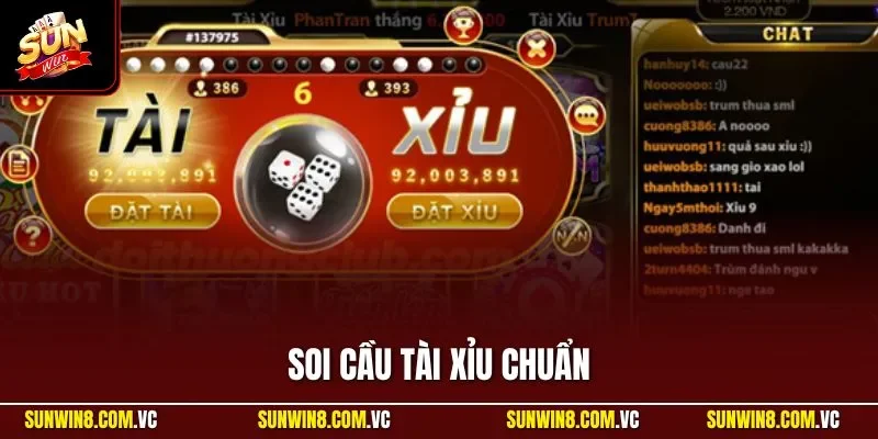 Soi cầu tài xỉu