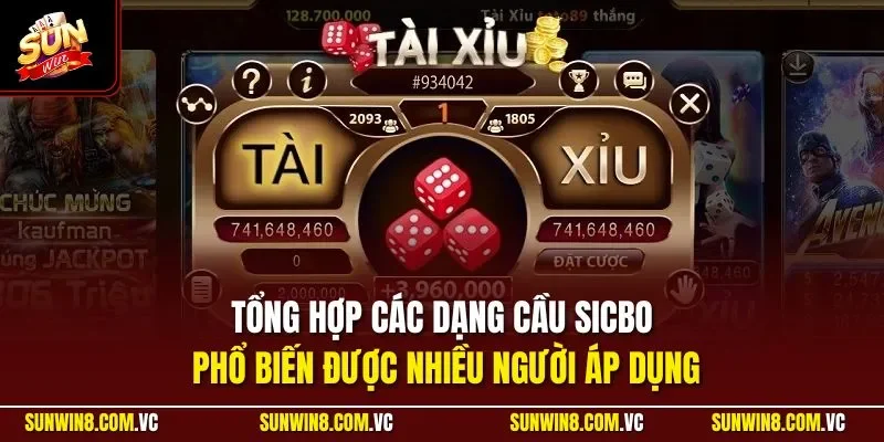 Soi Cầu Tài Xỉu Chuẩn | Giúp Người Chơi Nâng Cao Tỷ Lệ Thắng 3 Sunwin Tổng hợp các dạng cầu Sicbo phổ biến được nhiều người áp dụng